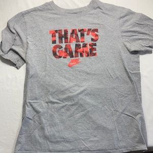 Nike t-shirt “that’s game”
